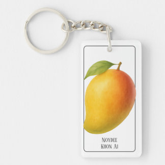 Llavero Mango Grande, Fruta Dulce y Nombre