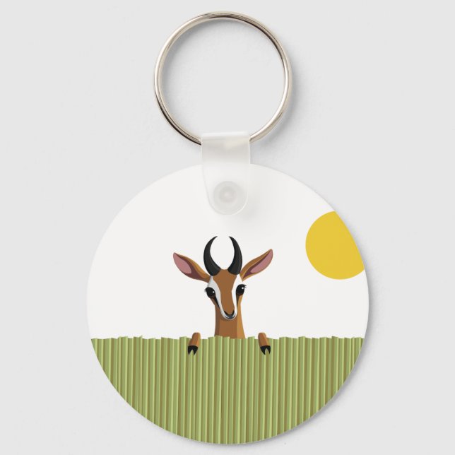 Llavero Mango the Gazelle Peek-a-boo (Anverso)