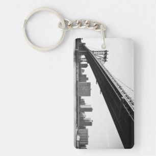 Llavero Manhattan Bridge and skyline, Nueva York, EE.UU.