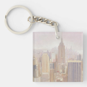 Llavero Manhattan en la niebla el   New York City