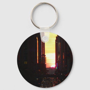 Llavero Manhattanhenge Sunset Nueva York