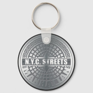 Llavero Manhole Covers Manhattan