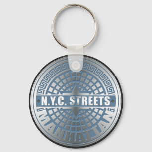 Llavero Manhole Covers Manhattan