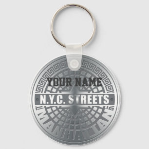 Llavero Manhole Covers Manhattan