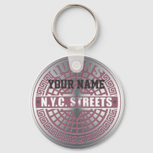 Llavero Manhole Covers Queens