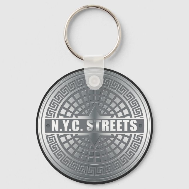 Llavero Manhole NYC (Anverso)