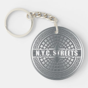 Llavero Manhole NYC