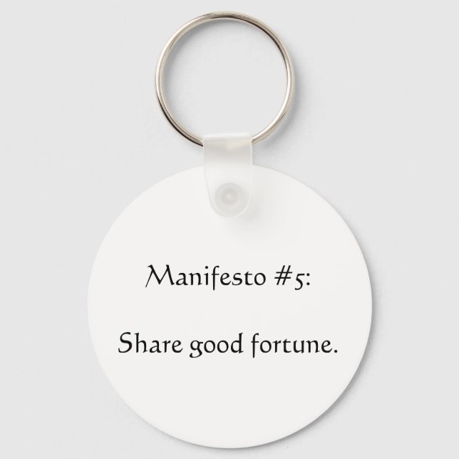 Llavero Manifesto #5 (Anverso)