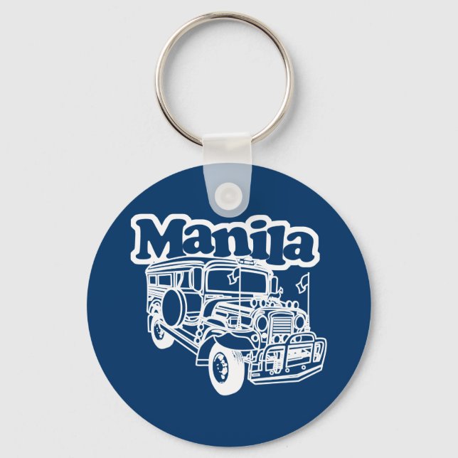 Llavero Manila Jeepney (Anverso)