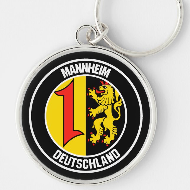 Llavero Mannheim Round Emblem (Frente)