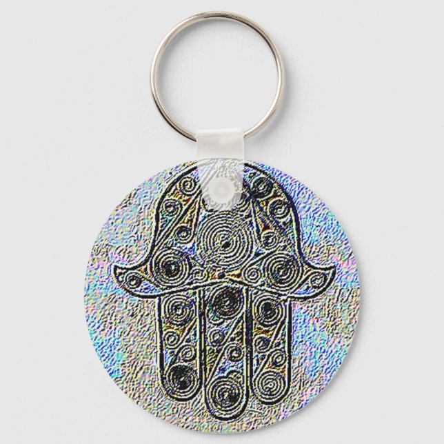 Llavero Mano de Fatima Keychain (Anverso)