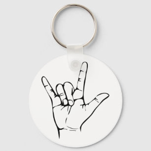 Llavero Mano de rock