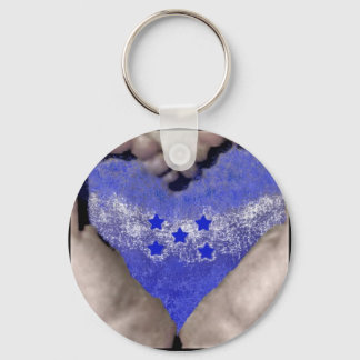 Llavero Manos con bandera de agua