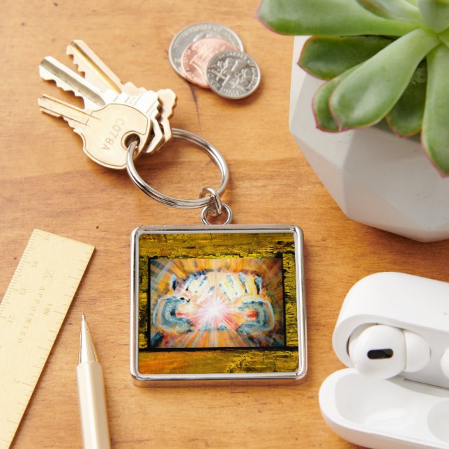 Llavero Manos curativas (Escritorio )