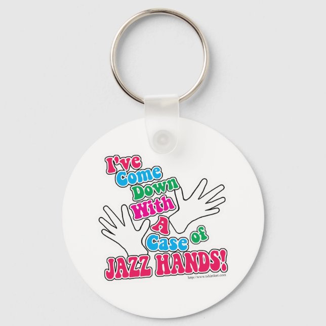 Llavero ¡Manos de Jazz! (Anverso)