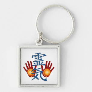 Llavero Manos de Reiki