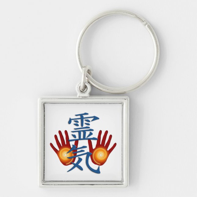 Llavero Manos de Reiki (Frente)