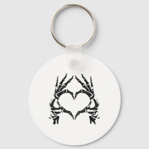 Llavero Manos Skeleton Heart - Halloween - Manos Skeleton