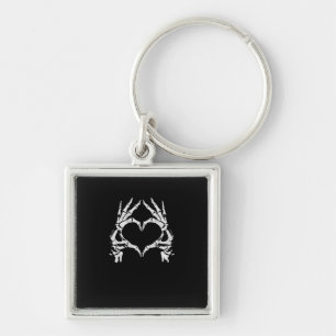 Llavero Manos Skeleton Heart - Halloween - Manos Skeleton