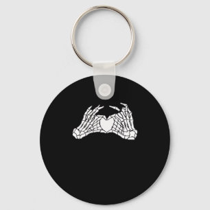 Llavero Manos Skeleton Heart - Luz