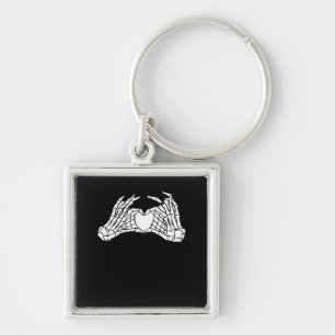 Llavero Manos Skeleton Heart - Luz