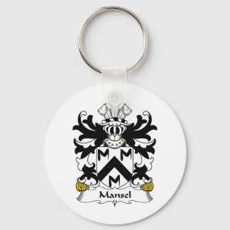 Llavero Mansel Family Crest