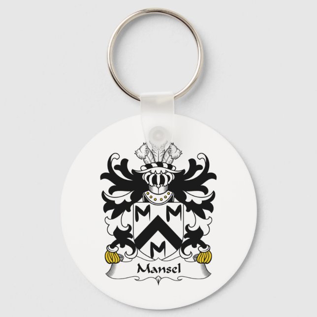 Llavero Mansel Family Crest (Anverso)