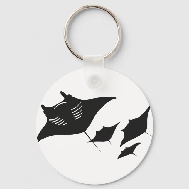 Llavero mantarochen manta ray scuba buceo tauchen taucher (Anverso)