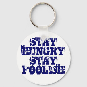 LLAVERO MANTENER HAMBRE MANTENER FOOLISH STEVE JOBS APPLE