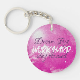 Llavero Mantener la cadena clave Focus con el código Qr de