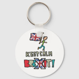 Llavero Mantener la calma Brexit