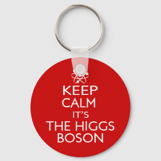 Llavero Mantener la calma es el jefe de Higgs