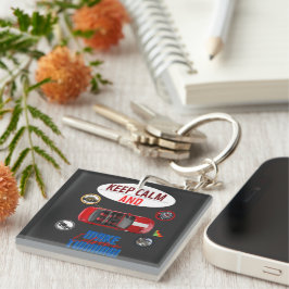 LLAVERO MANTENER LA CALMA Y HACER EL TUNNING EXTREMO