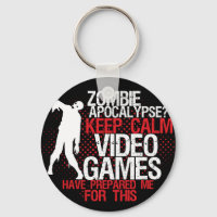 Mantener la calma Zombie Apocalypse Funny Gamers K