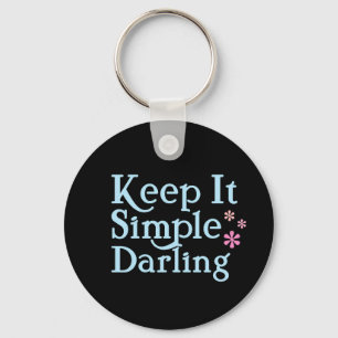 Llavero Mantener la clave simple