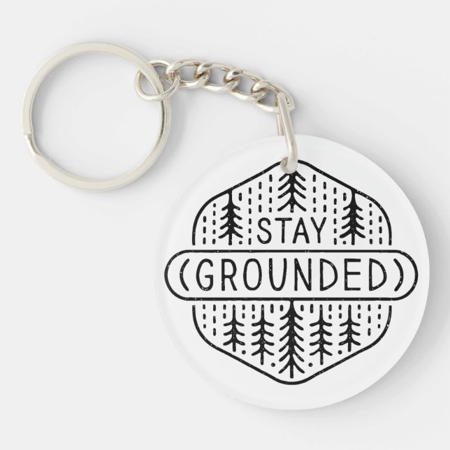 Llavero Mantener la conciencia arraigada en la práctica de (Frente)