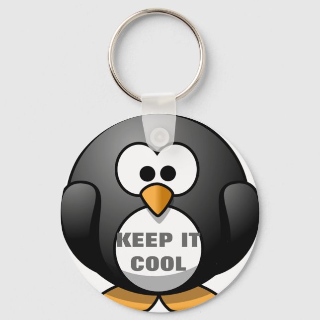 LLAVERO MANTENGA GUAY PENGUIN - CUTE PENGUIN (Anverso)