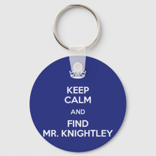 Llavero Manténgase tranquilo Encuentre Sr. Knightley Emma