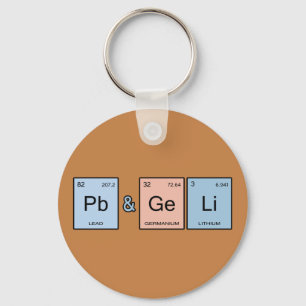 Llavero Mantequilla y jalea de cacahuete