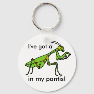 Llavero ¡Mantis en mi Pantis!