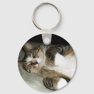 Llavero Manx Cat Keychain