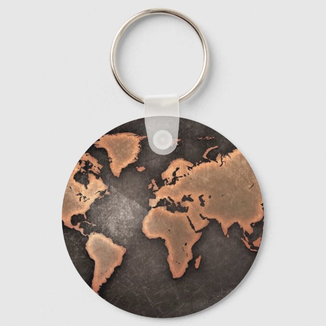 Llavero Map of the world (Anverso)