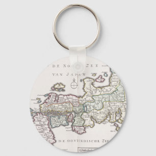 Llavero Mapa antiguo de Japón   1769