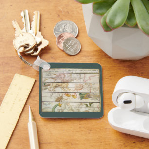 Llavero Mapa celeste vintage, Astronomía por John Seller