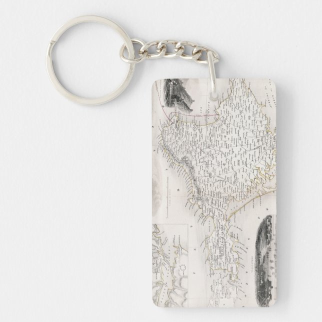 Llavero MAPA: CRIMEA, c1855 (Frente)