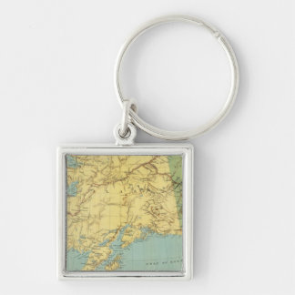 Llavero Mapa de Alaska de Rand McNally