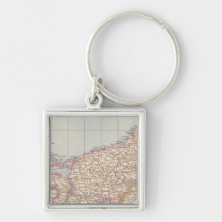 Llavero Mapa de Atlas Pommern