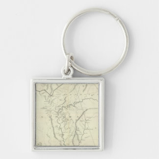 Llavero Mapa de Cherokee