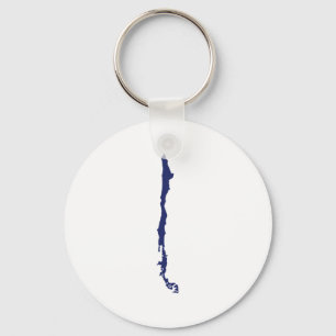 Llavero Mapa de Chile