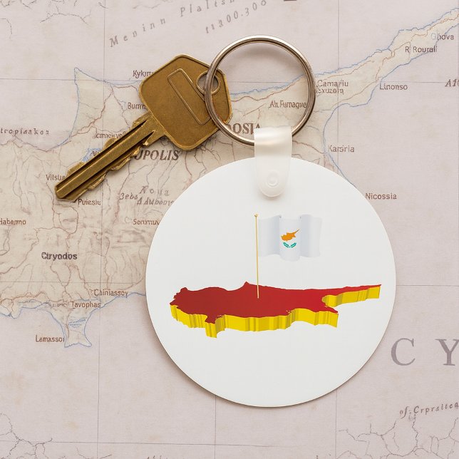 Llavero Mapa de Chipre (Subido por el creador)